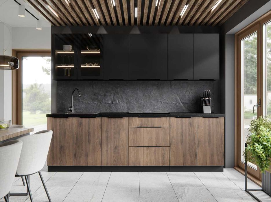 Zestaw mebli kuchennych Siena/Monza 330 na 300cm pod wymiar raty 0%