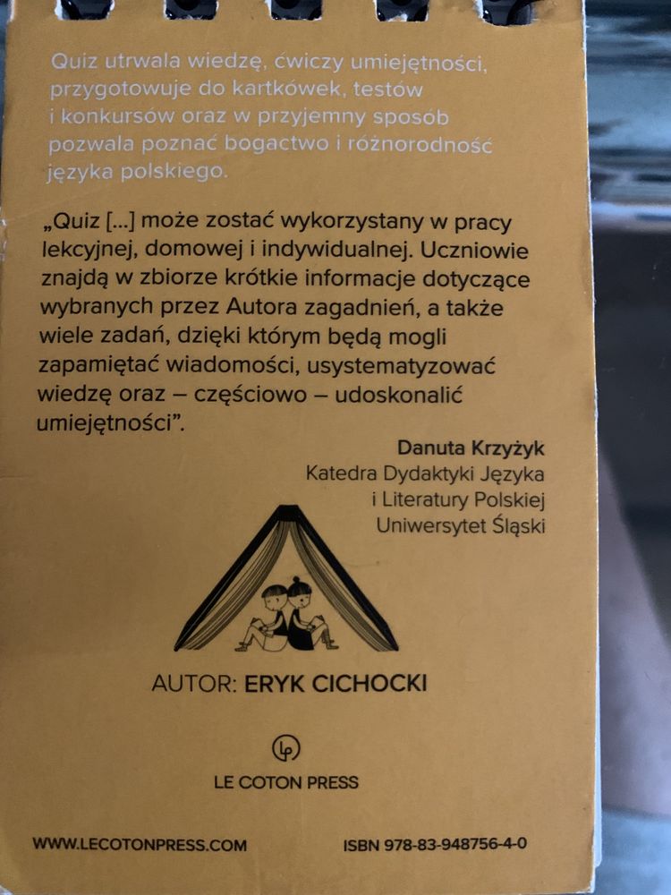 Kompas Język polski mały quiz
