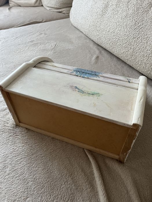 Drewniany chlebak 32x25cm