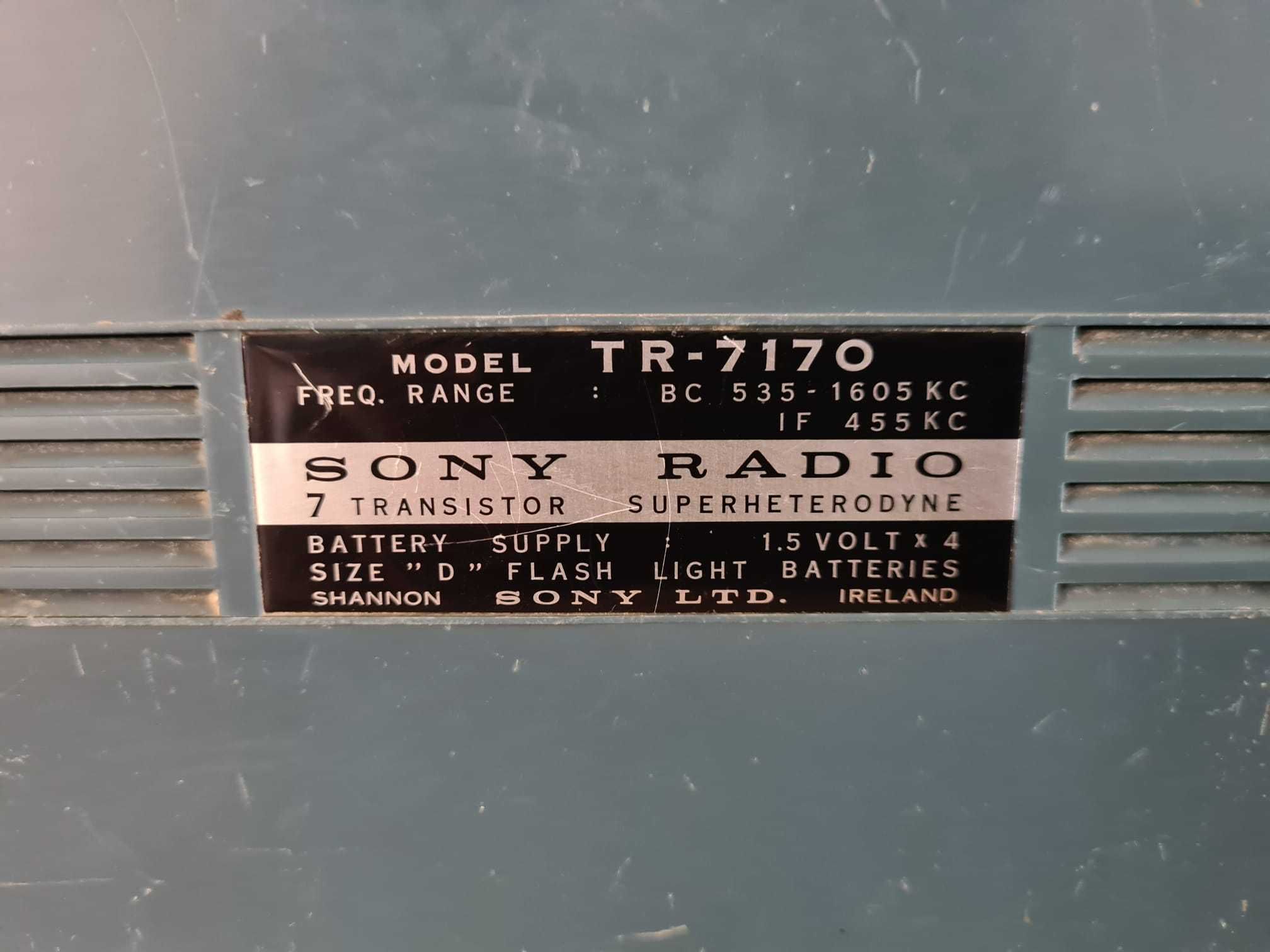 Rádio Sony TR-7170