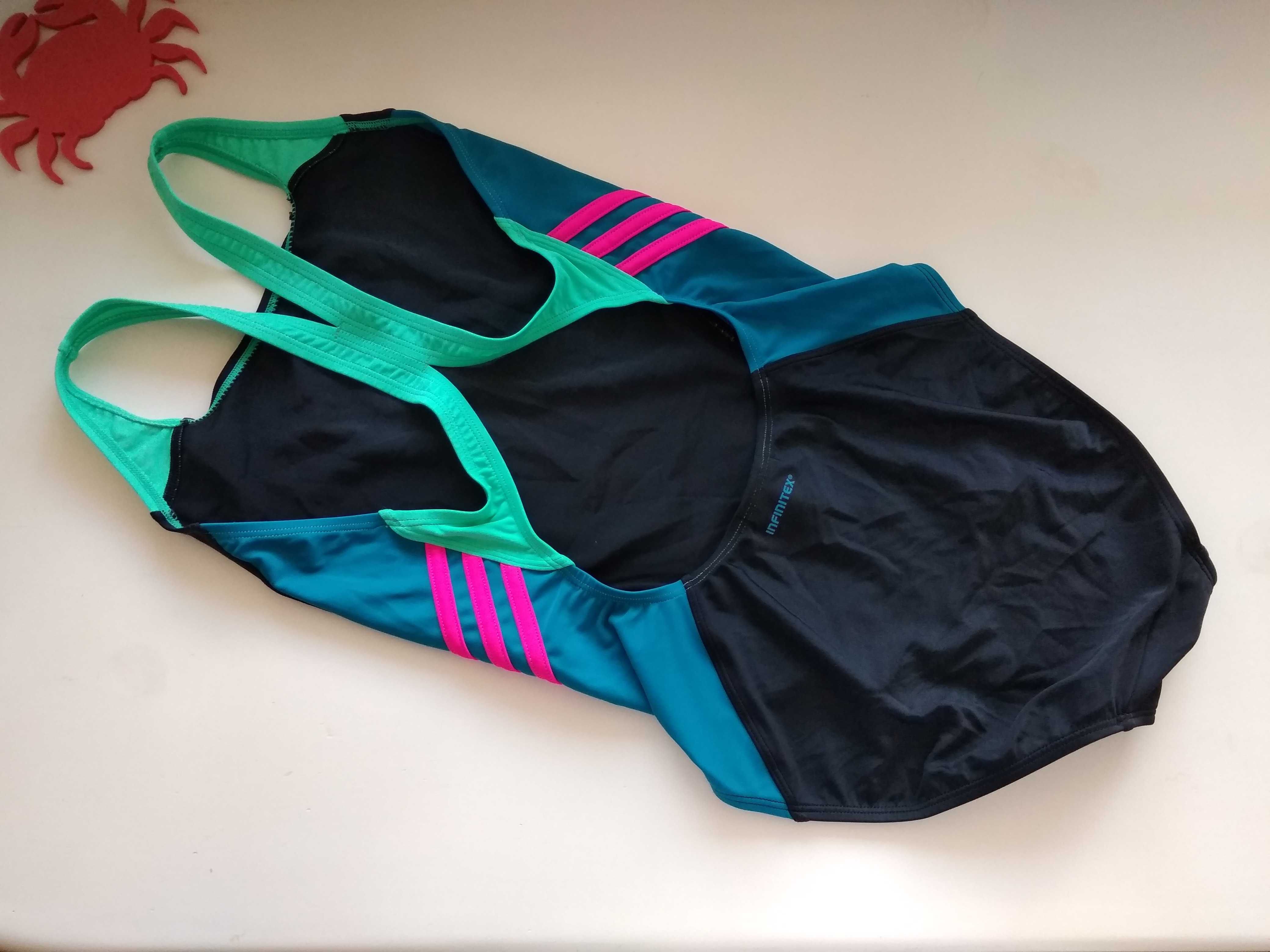 34-36г. Cплошной купальник для плавания, бассейна adidas infinitex