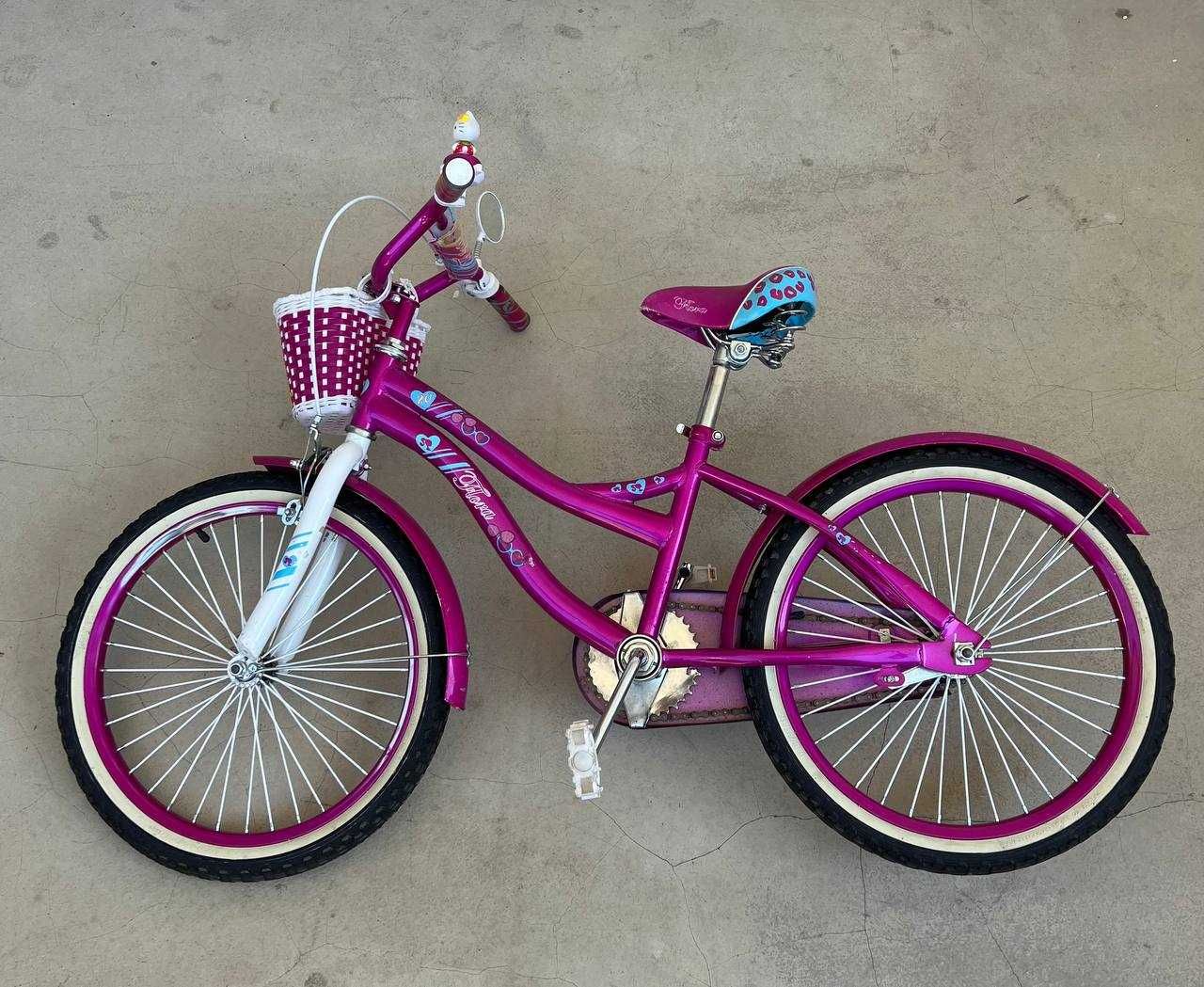 Продам велосипед для девочки розовый