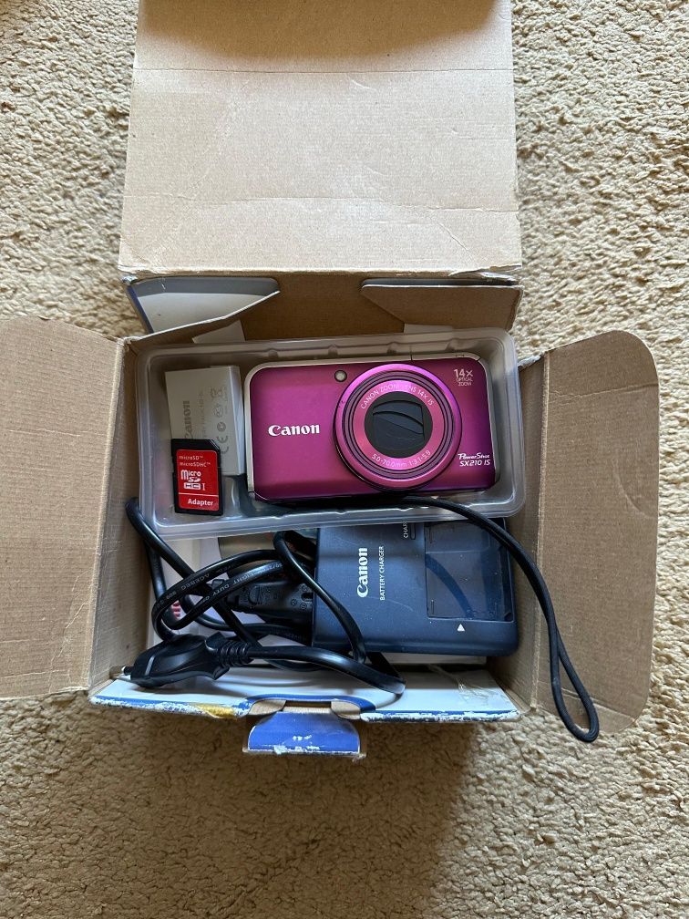 Canon PowerShot SX210 IS - Zoom 14 x