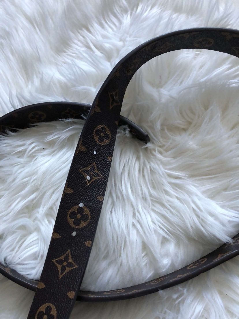 Pasek louisvuitton z klamrą