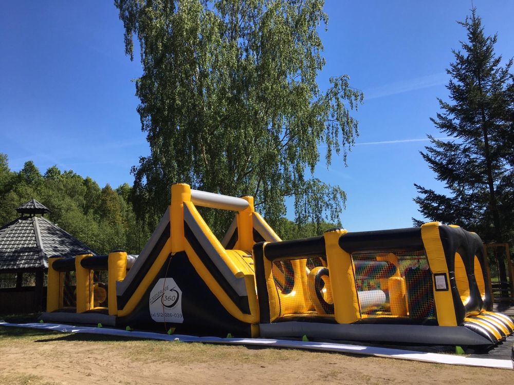Dmuchańce, dmuchaniec, dmuchany tor przeszkód, zjeżdżalnia dmuchana