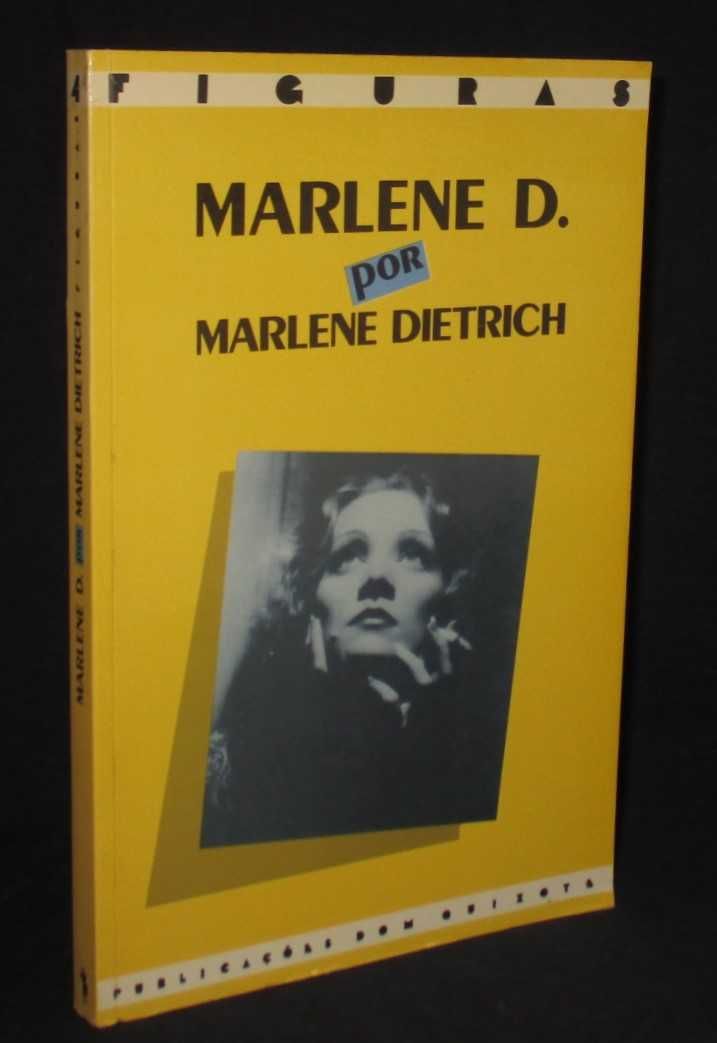 Livro Marlene D. por Marlene Dietrich Biografia