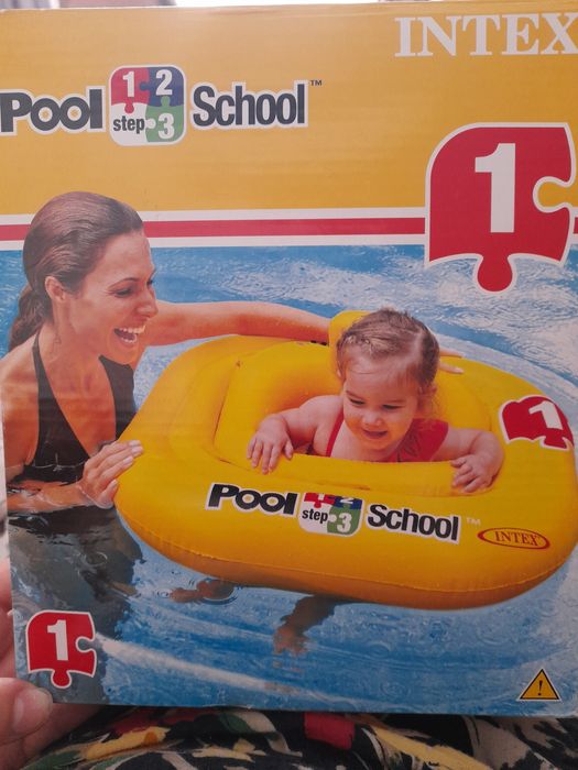 Nadmuchiwane siedzenie ponton na basen do 15 kg