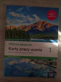 Karty pracy ucznia "Obilcza geografii" do klasy 1