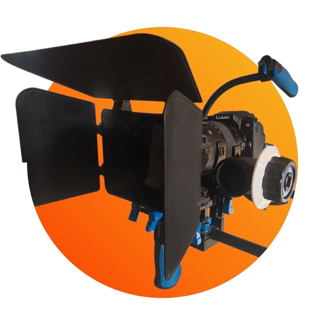Matte Box– Wrota do rigów wideo –osłona przeciwsłoneczna do DSLR