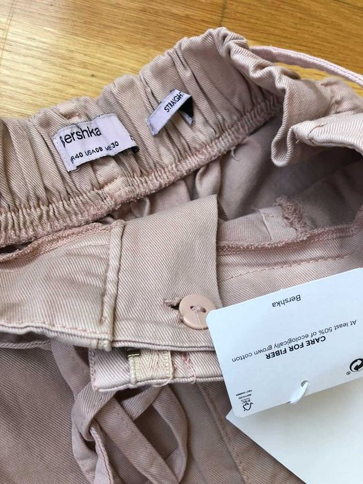 Штани жіночі брюки палаццо кюлоти розмір M L Bershka