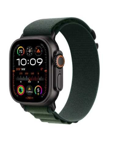 Apple Watch Ultra 2 Preto + Bracelete Loop Alpine L  (novo/selado)