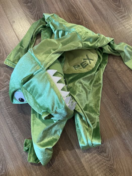 Kostium Rexa — Toy Story™! Okazja! 3-4 latka! Cudo! Balik! Dinozaur!