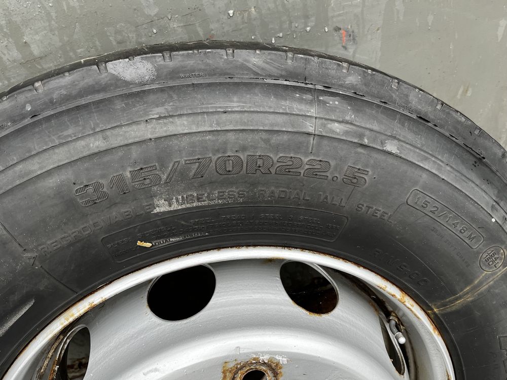 Opona 315/70 R22.5 Aeolus ASW80 pojedyncza zimowa przednia