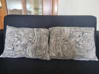 Conjunto 2 capas almofada+enchimento de sofá