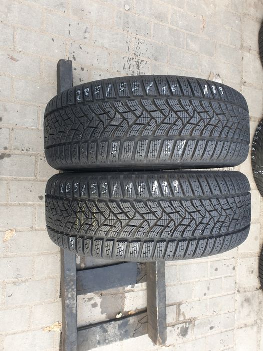 Opony 205/55R16 Dunlop Winter Sport 5 2021r Super stan Zima zimowe