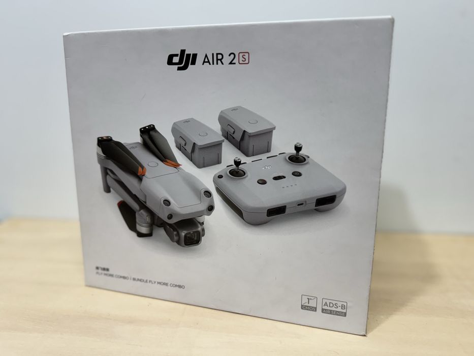 DJI AIR 2S caixa com accessories