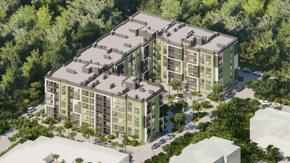 2 к.кв 65.26 м² ЖК «Нова Будова-2»