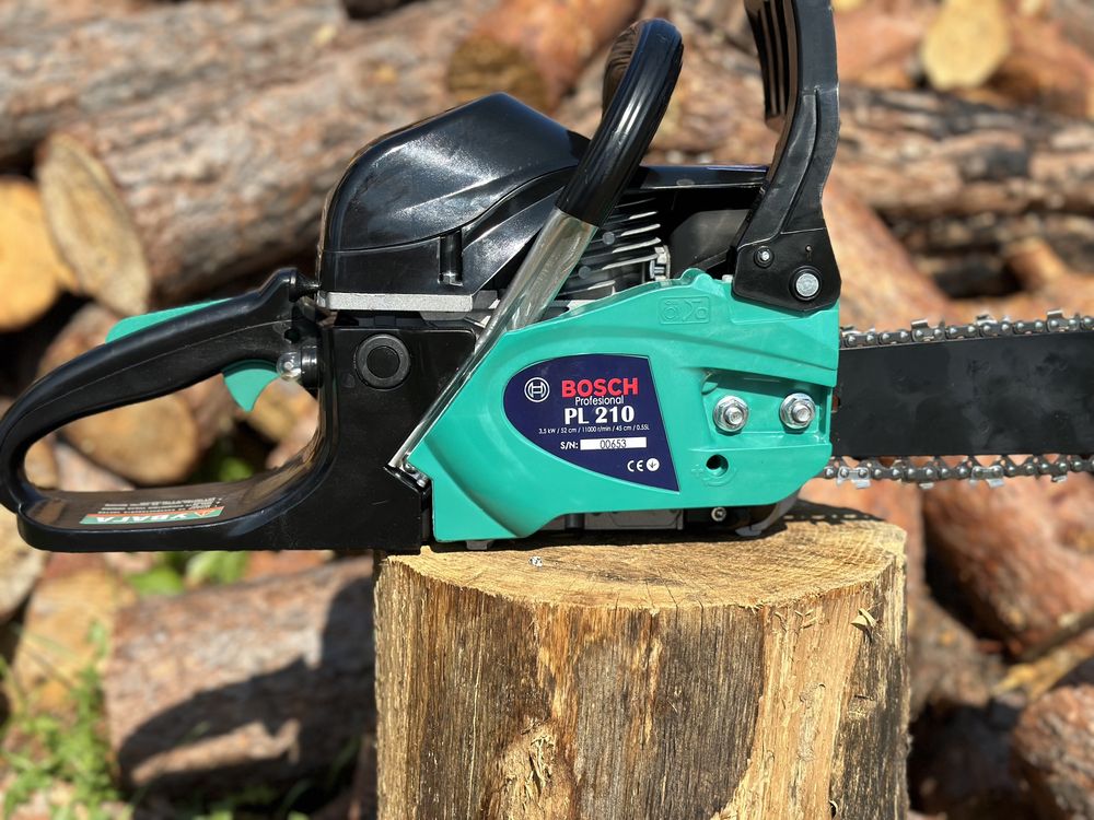 Акція до суботи! Бензопила Bosch pl 210 3.5 кВт 45см + Подарунок