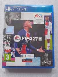 Gra FIFA 21 na konsole PS4, PS 5, Polska wersja jęzkowa, jak nowa