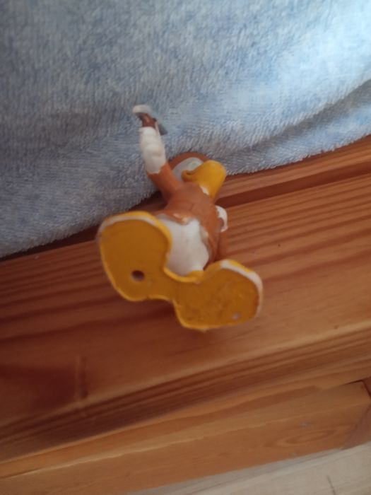 Kaczor Donald górnik figurka happy metal 1997 unikat