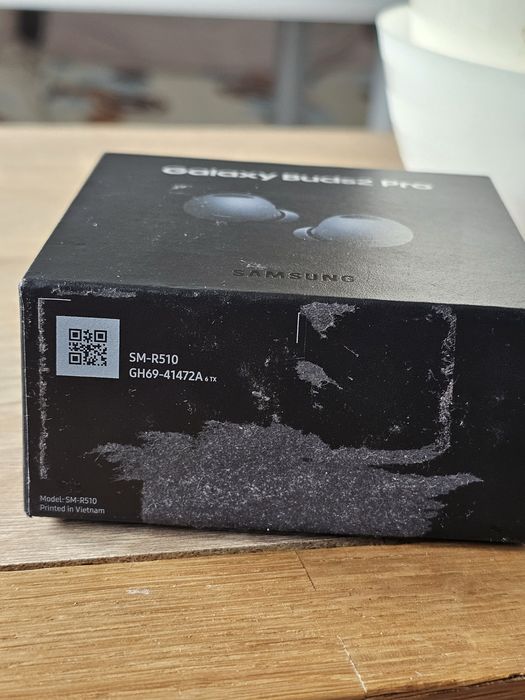 Słuchawki bezprzewodowe Samsung Galaxy Buds2 Pro otwarte opakowanie
