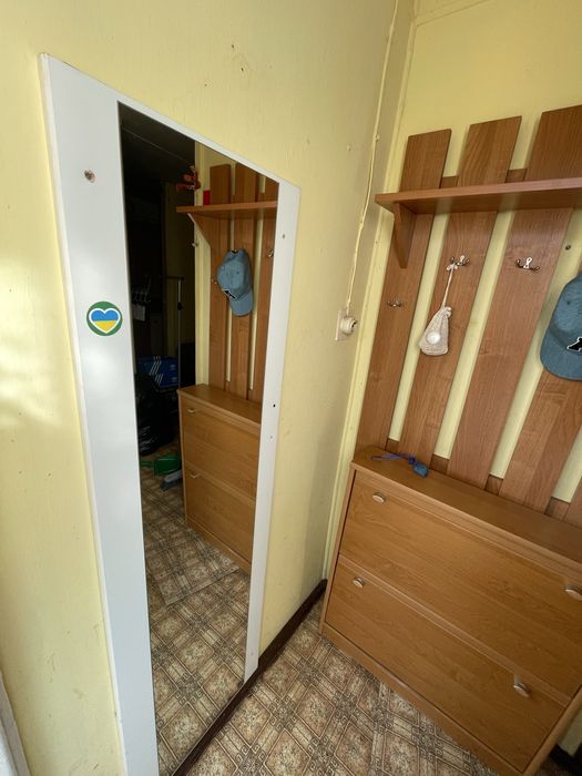 Duże lustro ścienne lub stojące – biała rama, 163cm wysokości. Okazja!