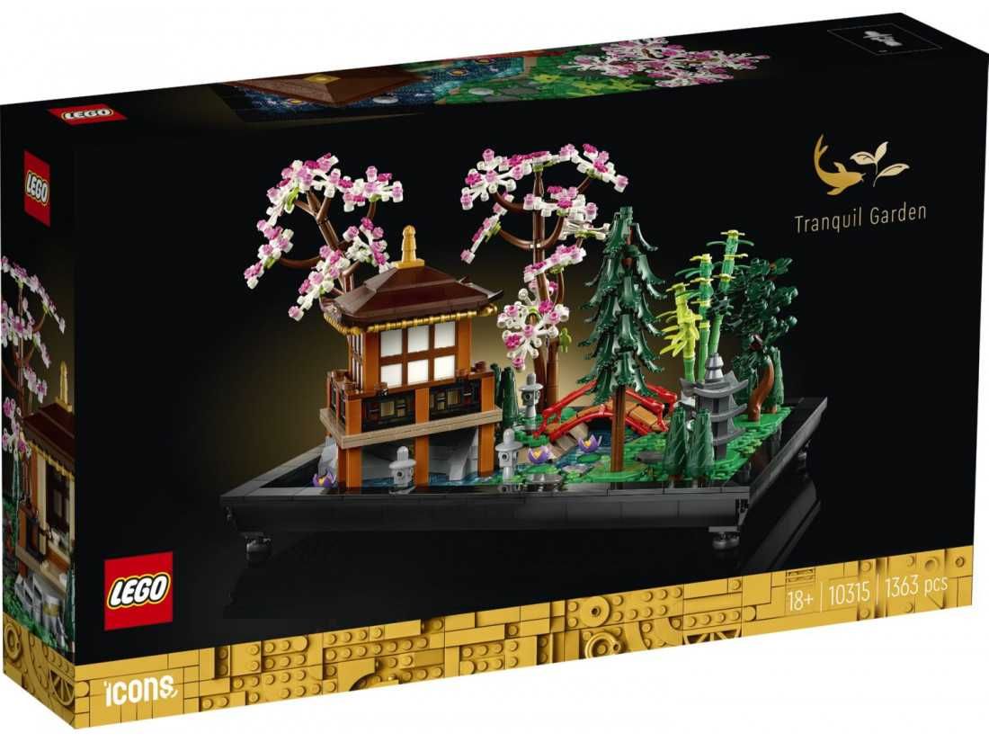 Конструктор LEGO ICONS 10315 Тихий сад (1363 детали)