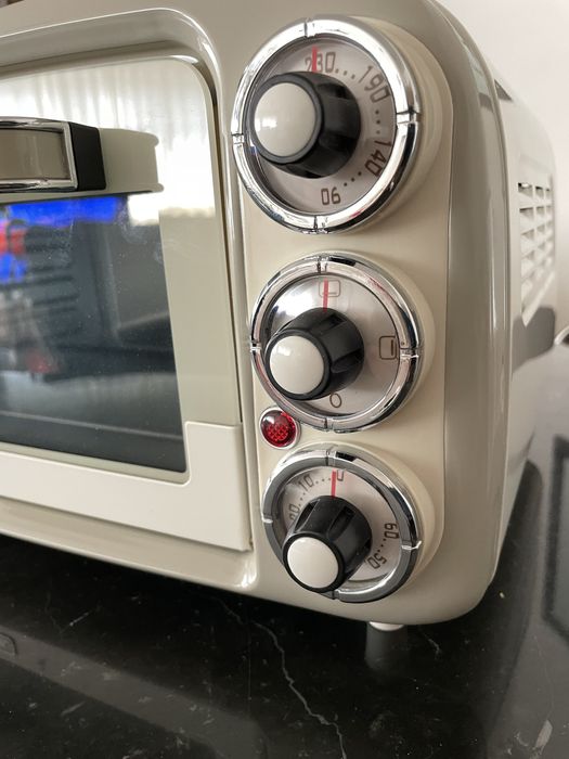 Forno Ariete Vintage creme  - tb pensado  p/pizzas 28cm