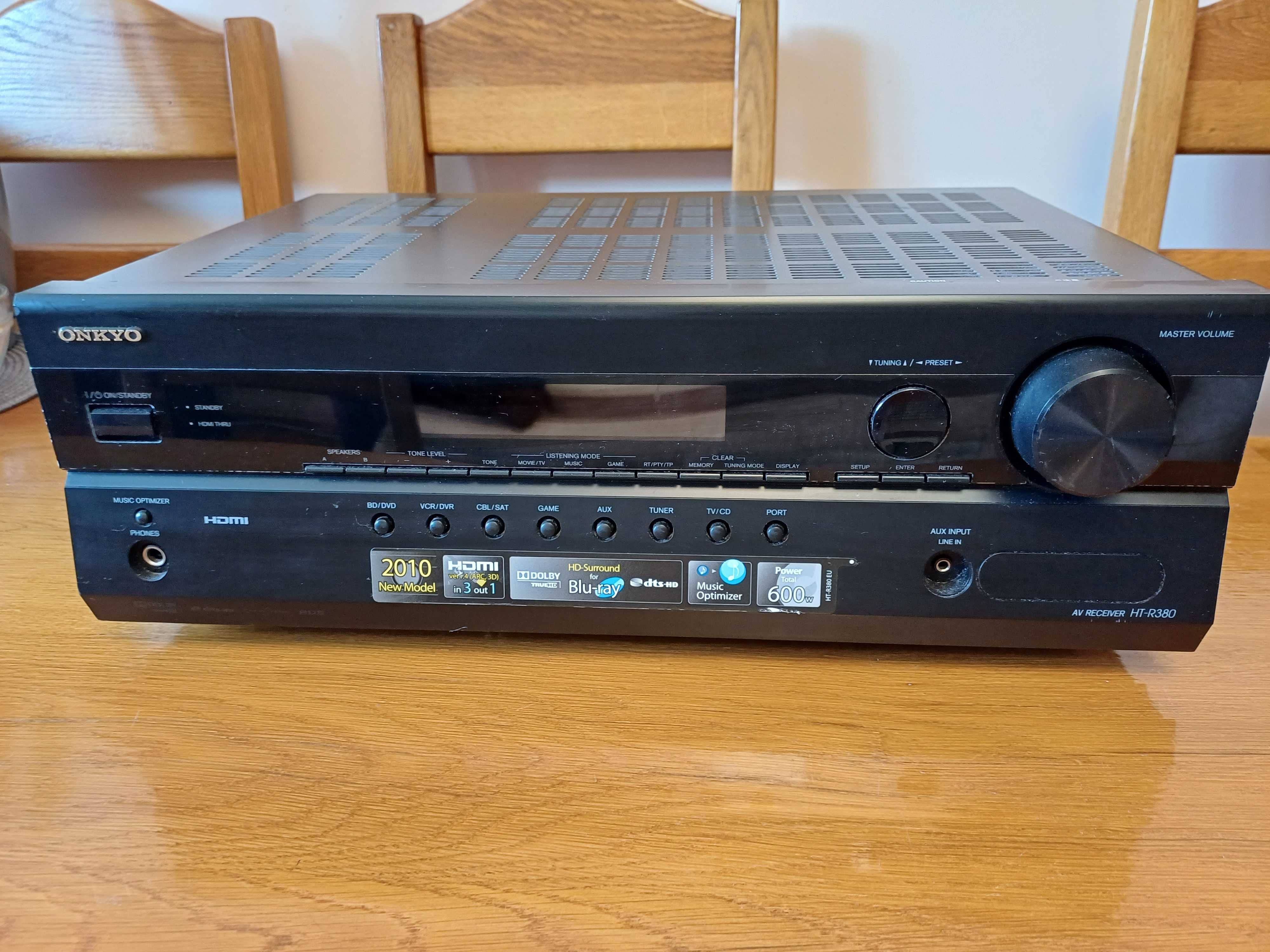 amplituner cyfrowy Onkyo HT-R380 – kino domowe