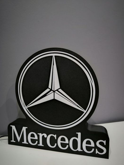 Logo Mercedes Led RGB