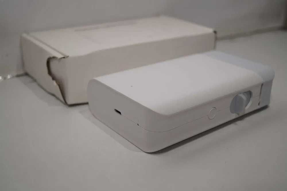 Mini drukarka etykieciarka termiczna do etykiet bluetooth biała