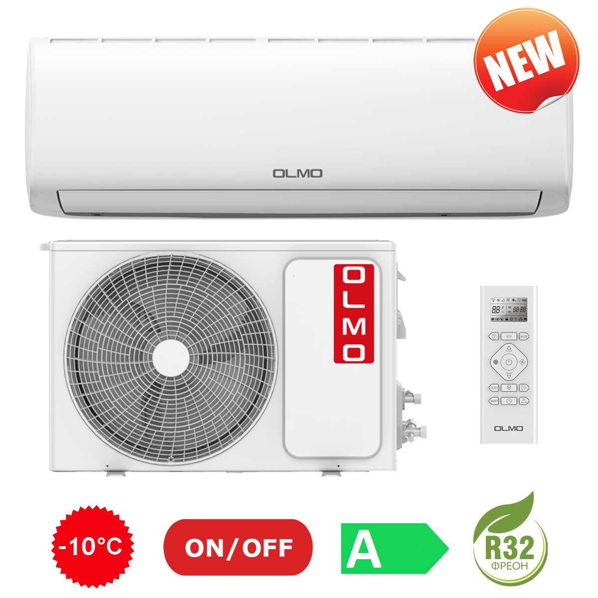 Кондиционеры OLMO On/Off 8/10/14/18/24 «INVENTA DELUXE» R32 до -10°C