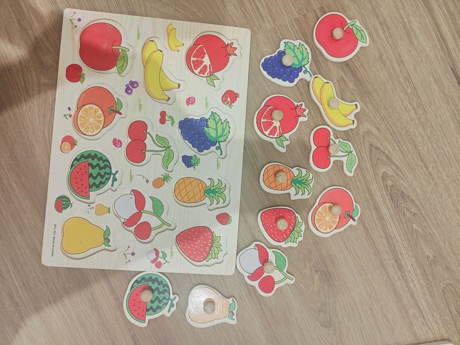 Układanki drewniane dla dzieci