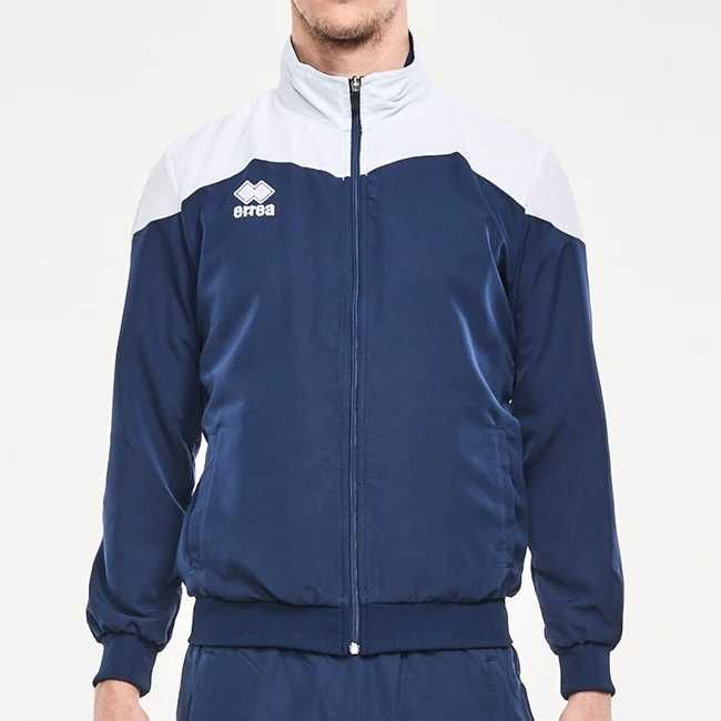 Bluza sportowa ERREA rozmiar M męska granatowo-biała