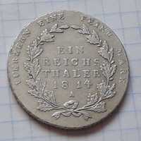 Акція в описі Німеччина Талер 1814р Пруссія Оригінал 101% монети