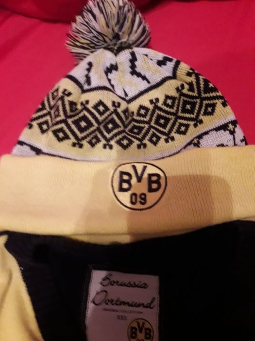 sweterek i czapka B.V.B Dortmund