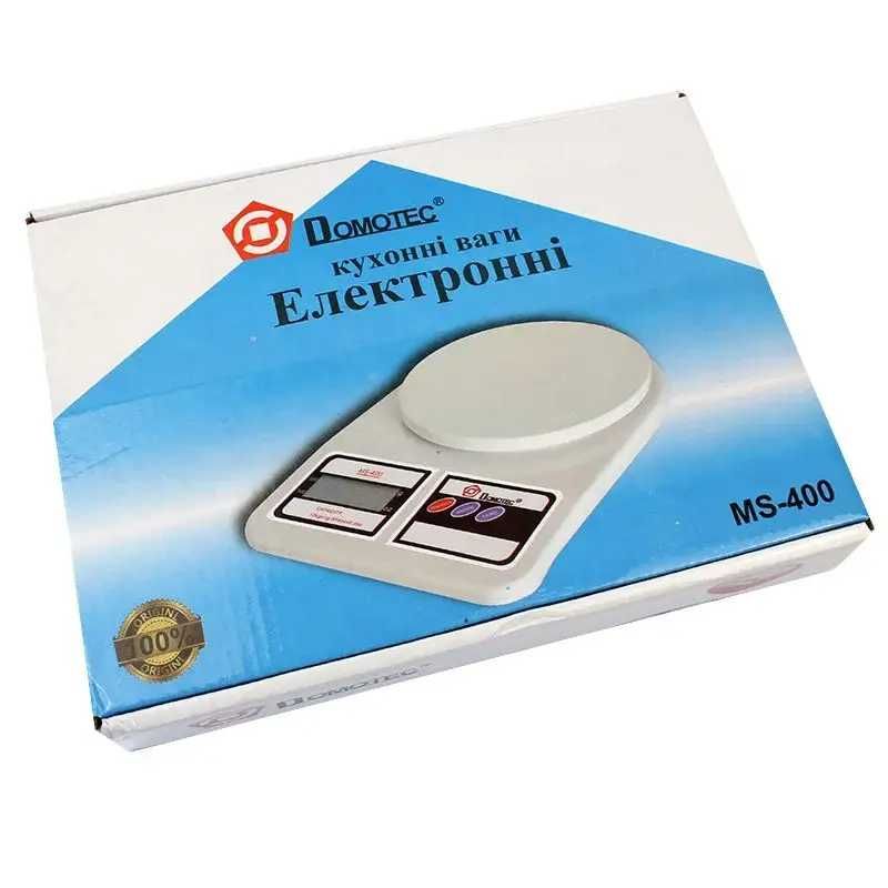 Электронные кухонные весы Domotec MS 400 с дисплеем до 10 кг