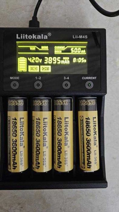 Акумулятор 18650 liitokala lii-36s 3600mah