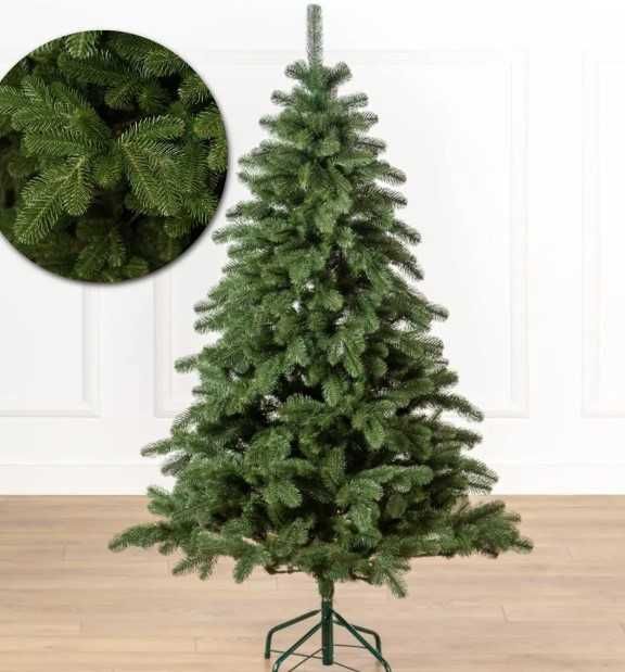 Штучна ялинка Ковалівська 1.8 м • Лита преміум-хвоя • Як жива
