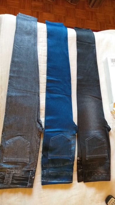 çalças leggings slim zlimmy