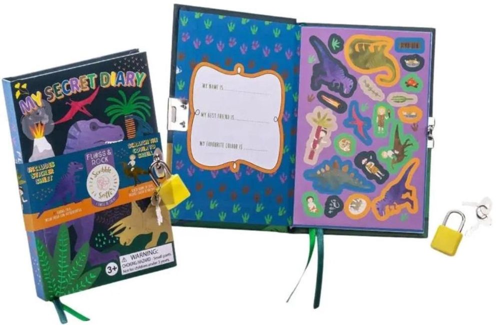 Pamiętnik pachnący dinozaury Floss & Rock