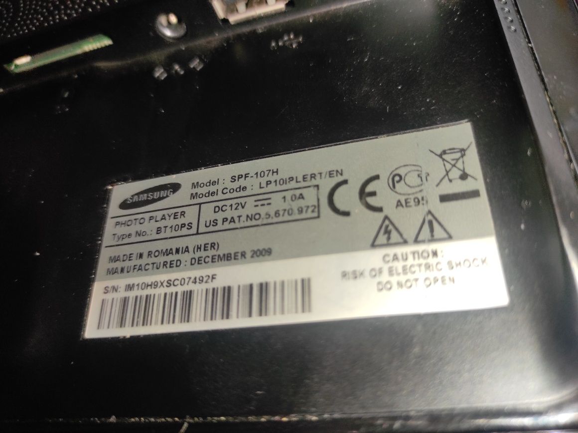 Продам цифрову фоторамки Samsung 10""
