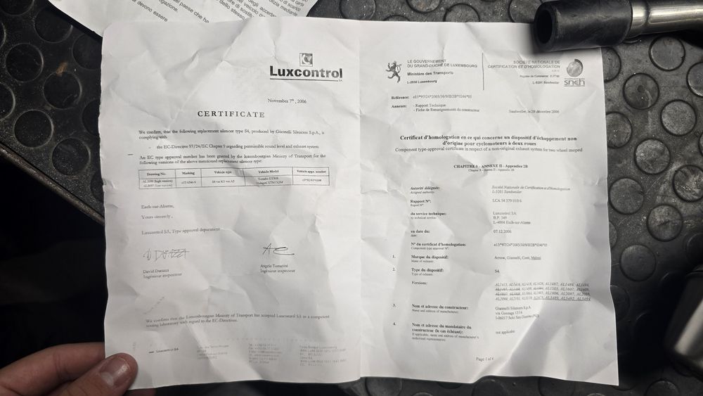 Wydech 2t giannelli  (Malaguti XSM, XTM, MBK X-Limit, Yamaha DTR, SM)