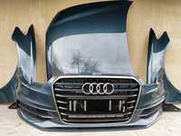 Audi A6 C7 zderzak przód przedni LX5N s-line