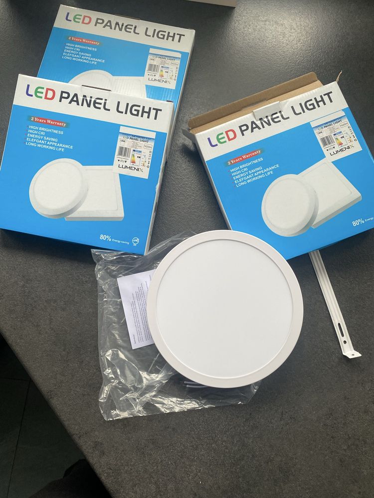 Lampa okrągła led