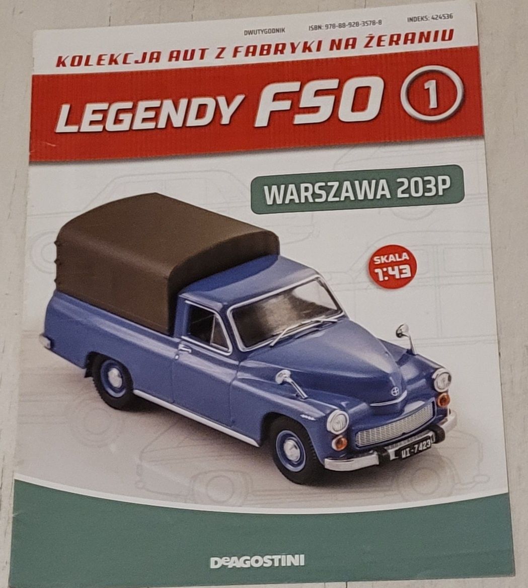 Gazetki z kolekcji Legendy FSO