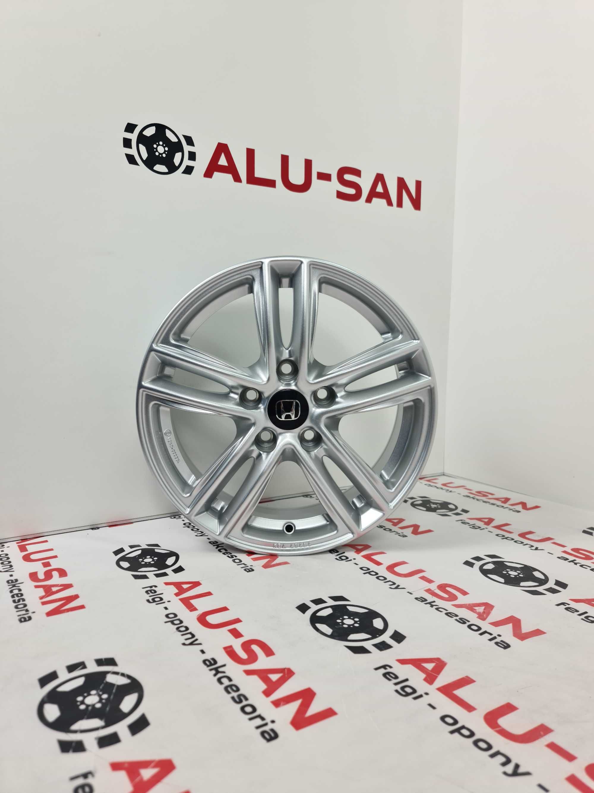 NOWE ALUFELGI HONDA 16" 5x114,3 Civic CR-V Integra Stream Srebrne