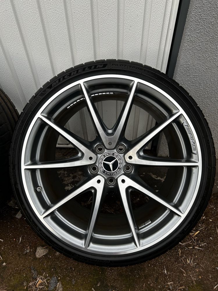 Felgi 5x112 19” 10j i 9,5j Mercedes C63 E63 + opony Michelin PS4s