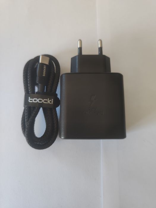 Carregador Wocoolsi 45W + Cabo carregamento rápido USB-C p/ telemóvel