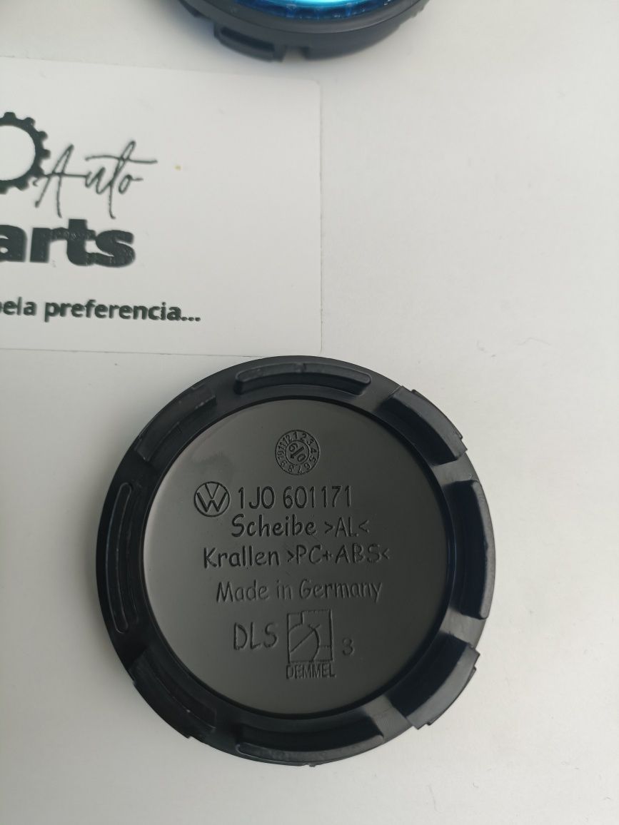 Conjunto de 4 Centros de jante Volkswagen 56mm